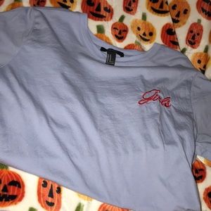 GIRLS tee shirt🙎🏼‍♀️